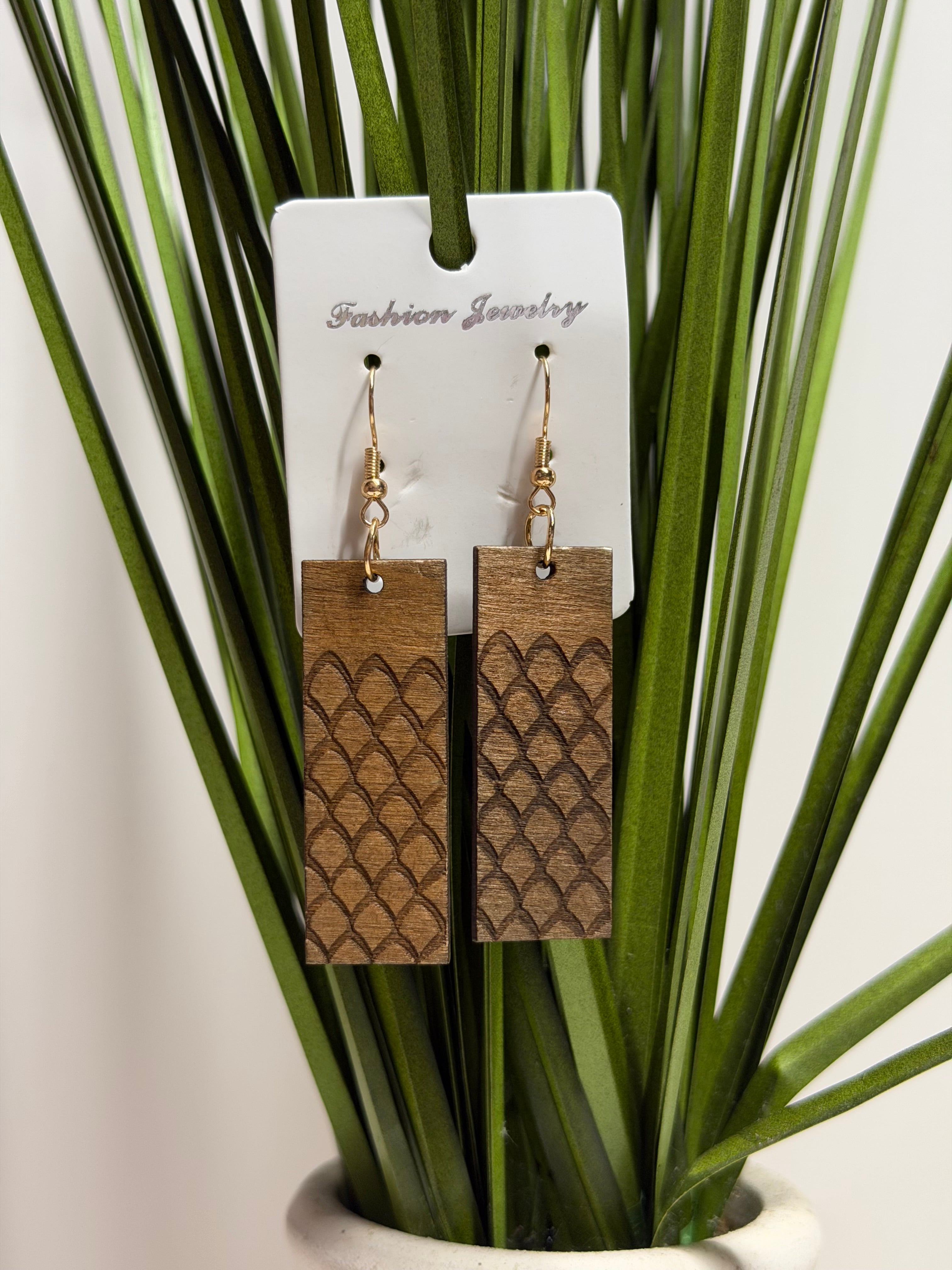 Wood Earrings 05