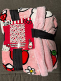 HK Faux Fur Reverse Throw