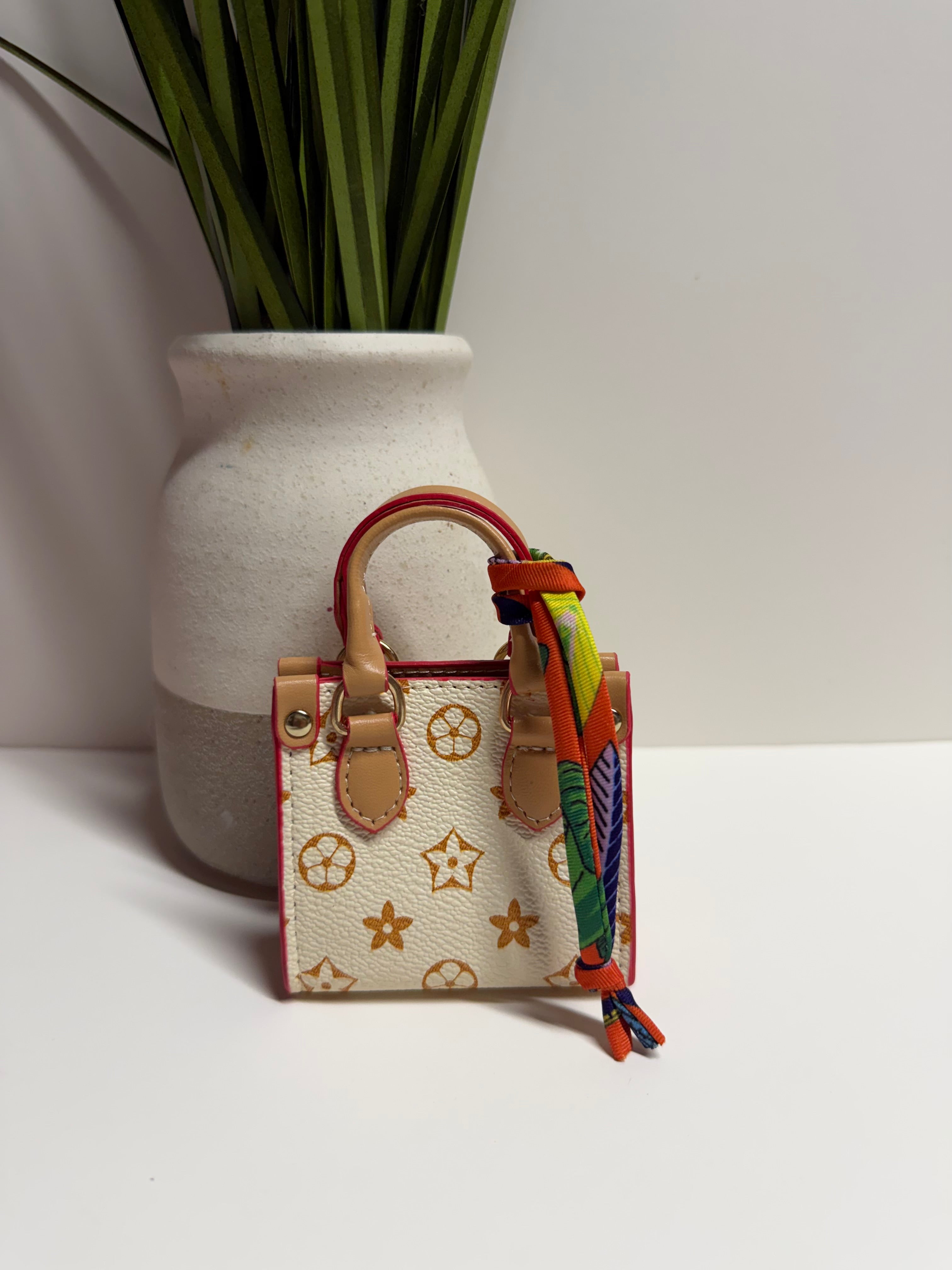 Y2K Designer Bag Keychain