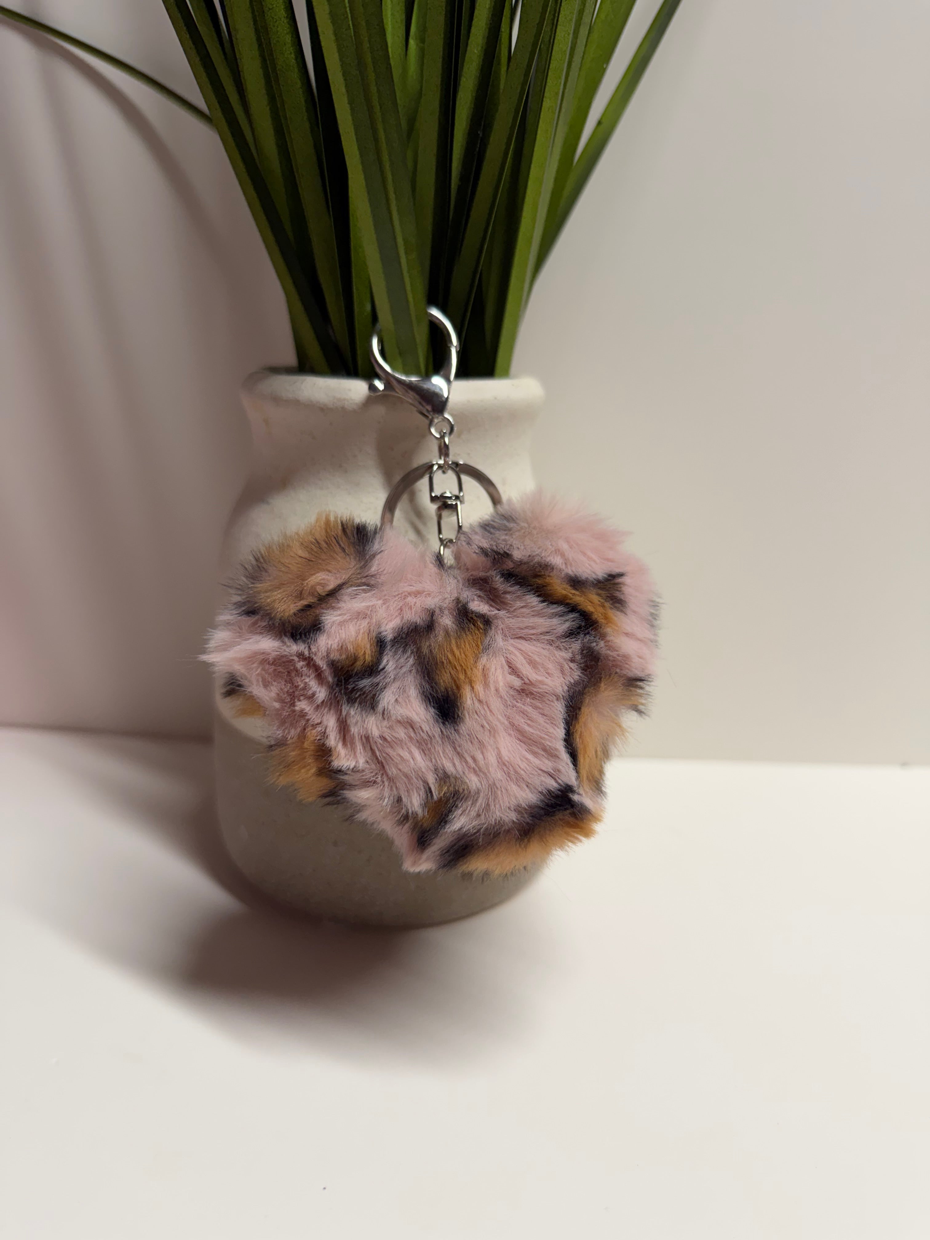 Fluffy Keychain