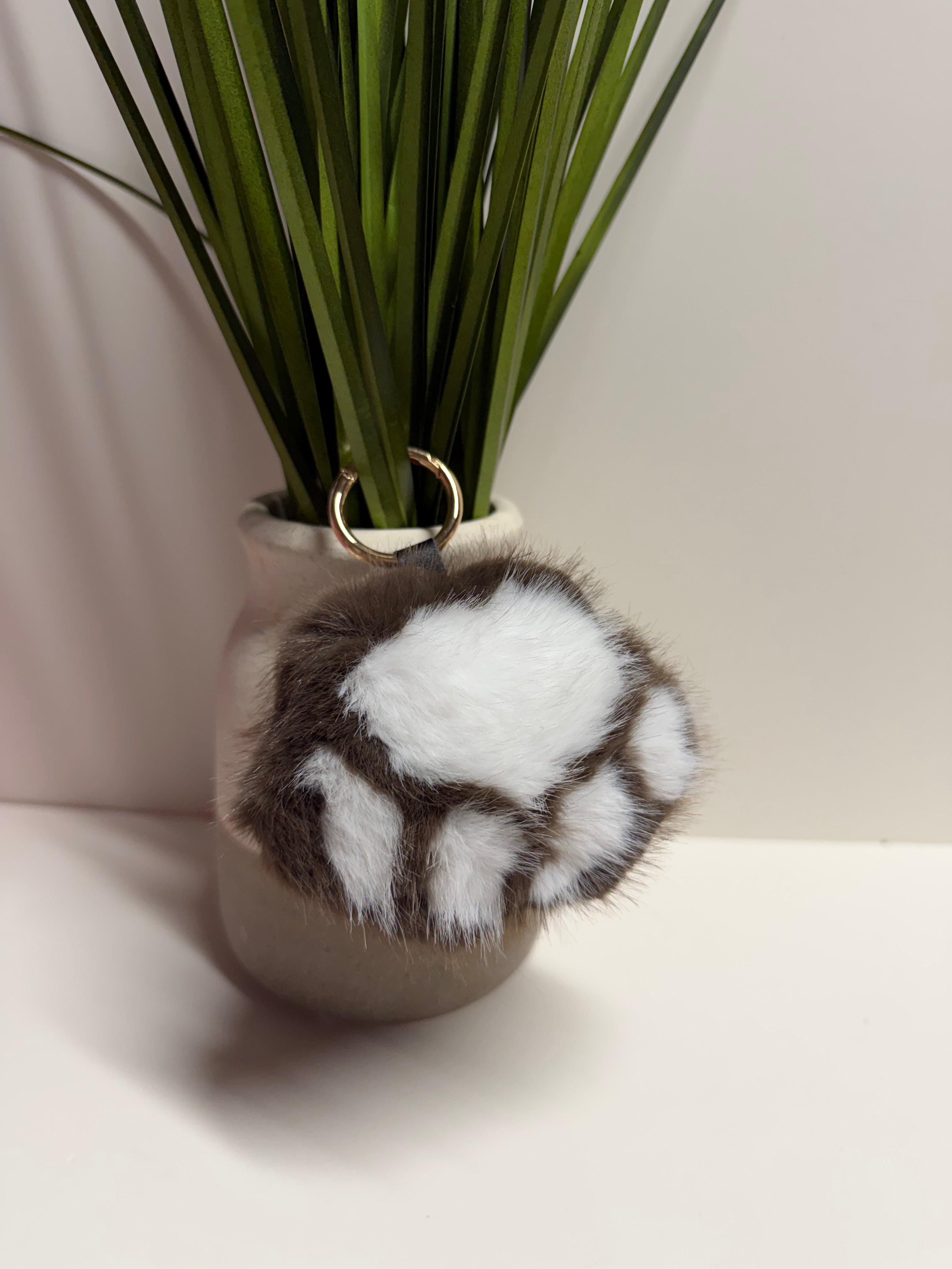Fluffy Keychain