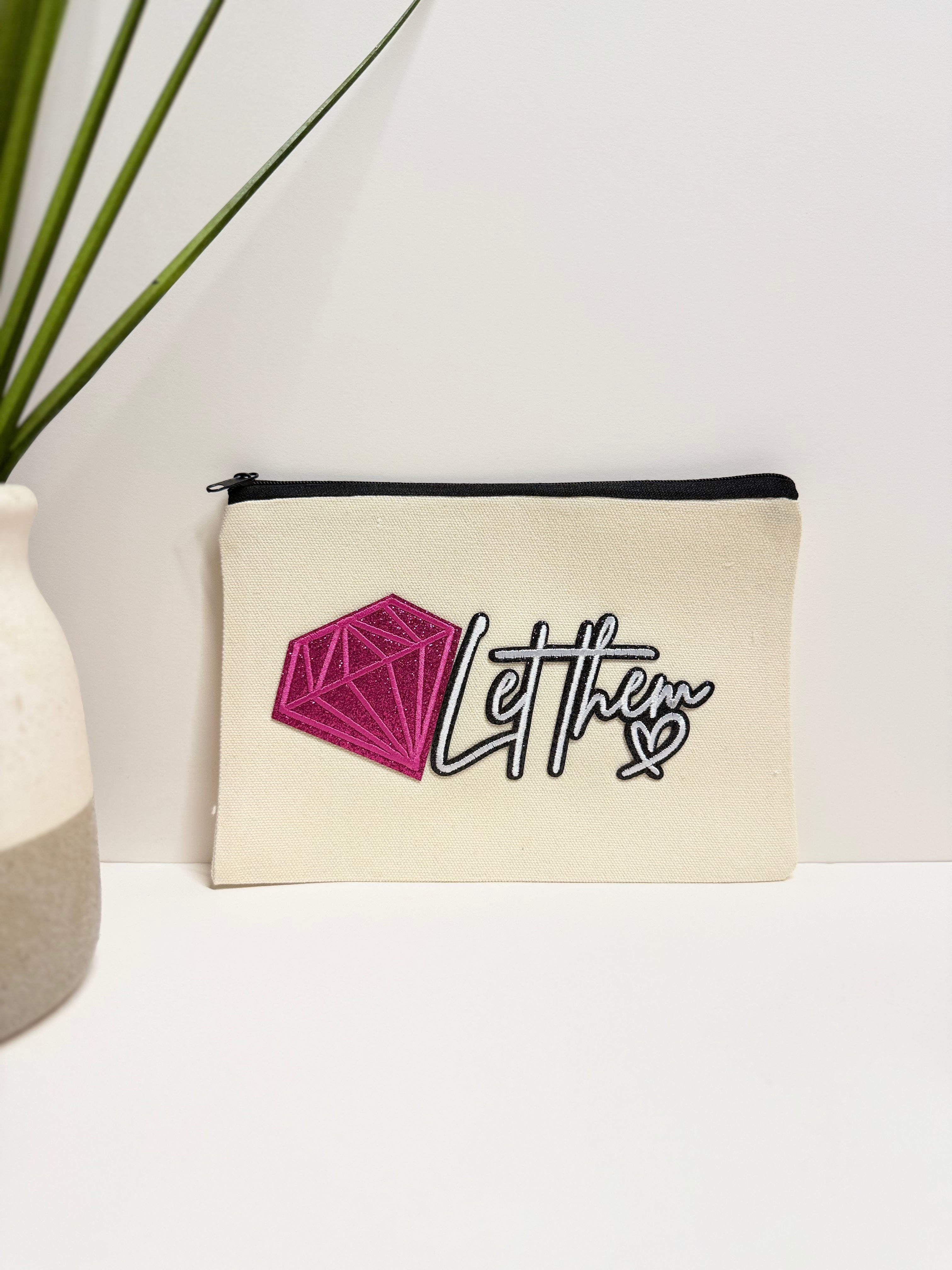Custom Canvas Zipper Pouch