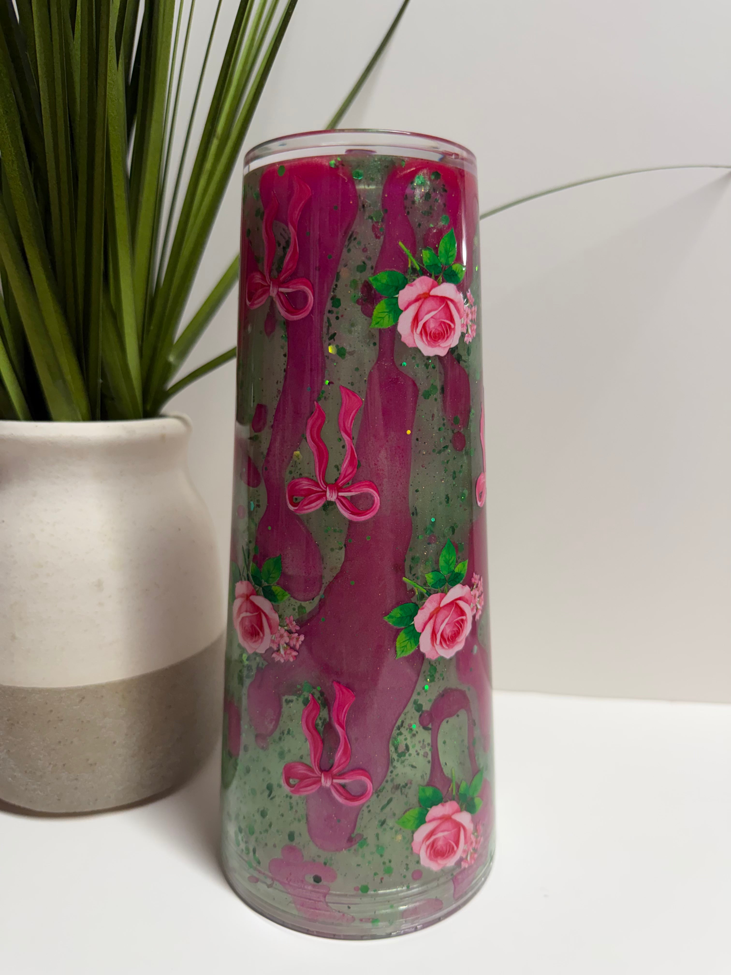 24oz Cutomized Snow Globe Cup