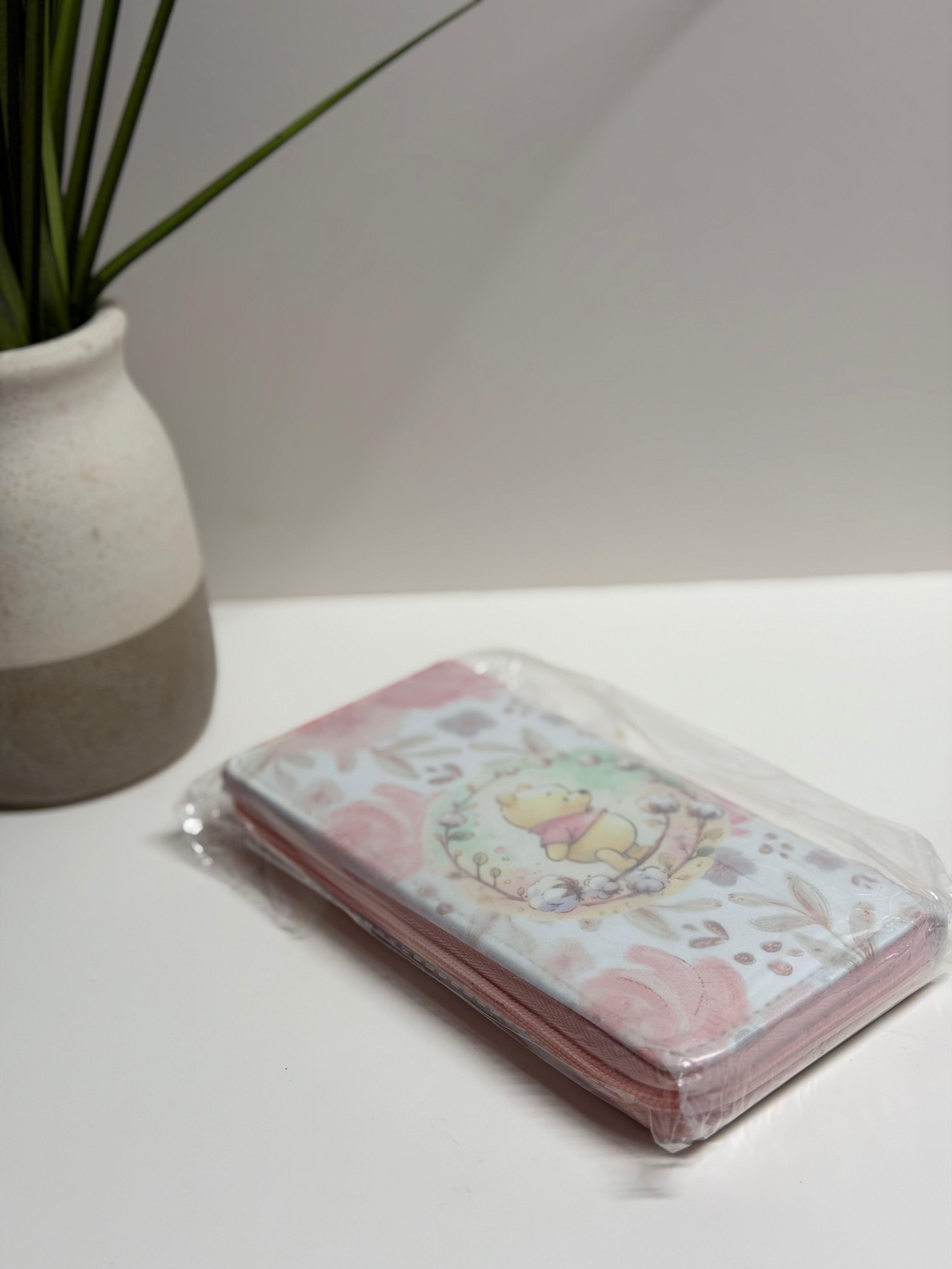 Winnie The Pooh Wallet W/ Zipper