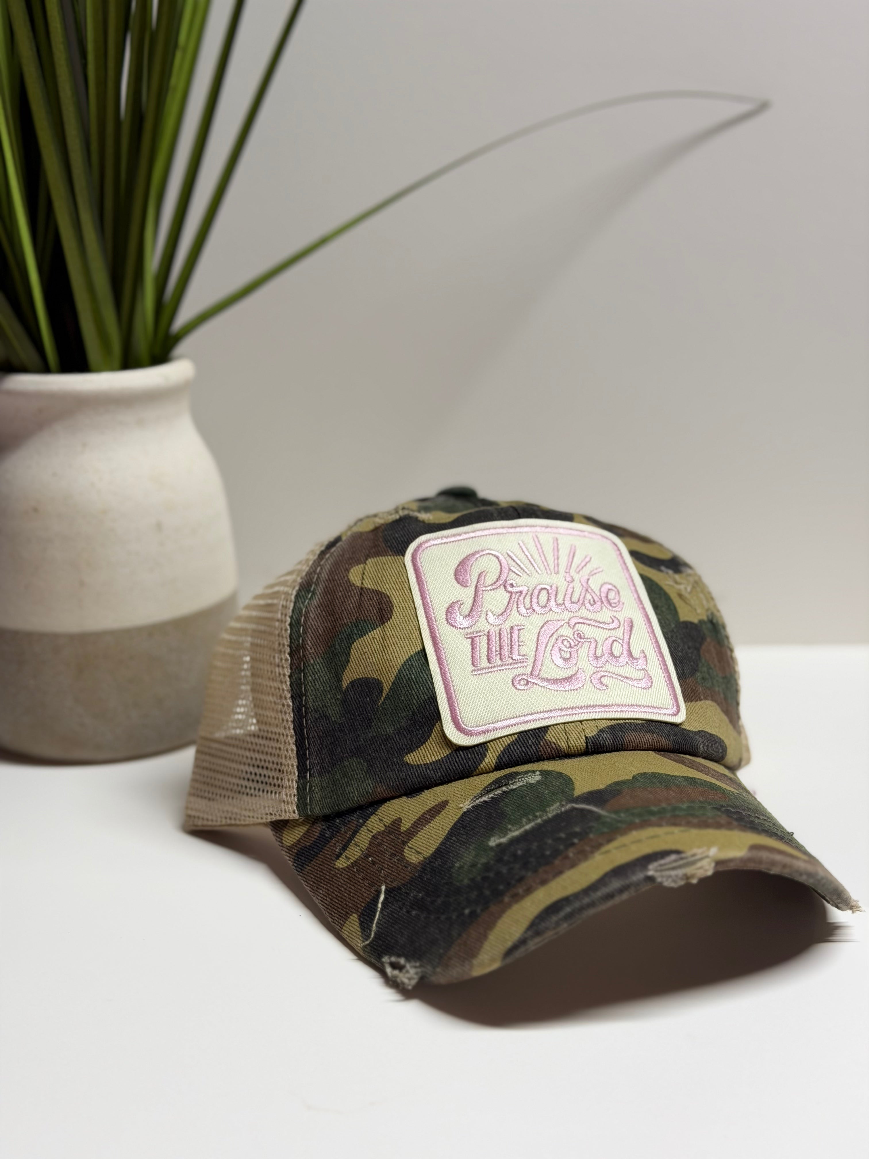 Custom “Praise The Lord” Trucker Hat