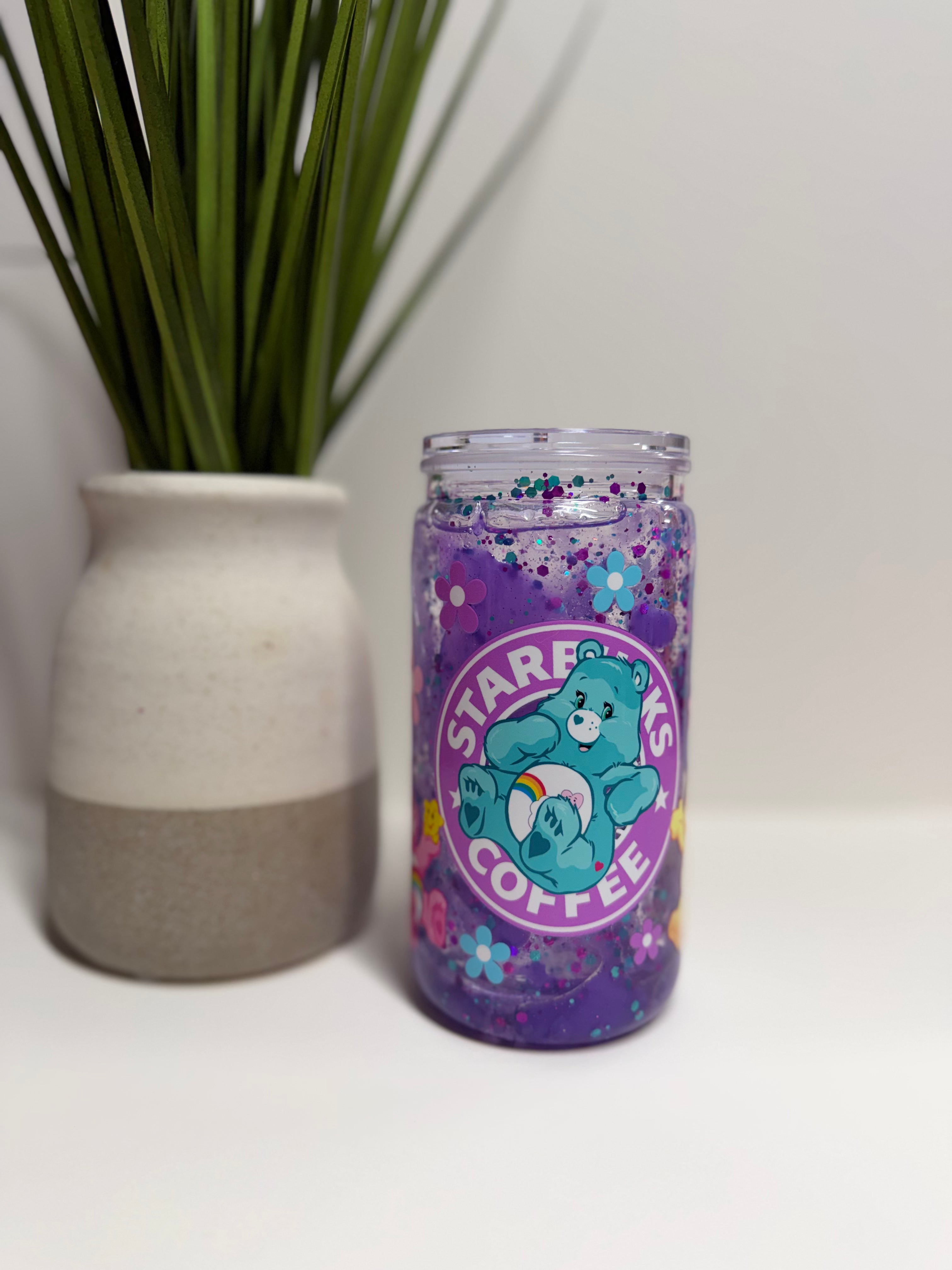 16oz Custom Snow Globe Cup