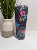 24oz Custom Snow Globe Cup